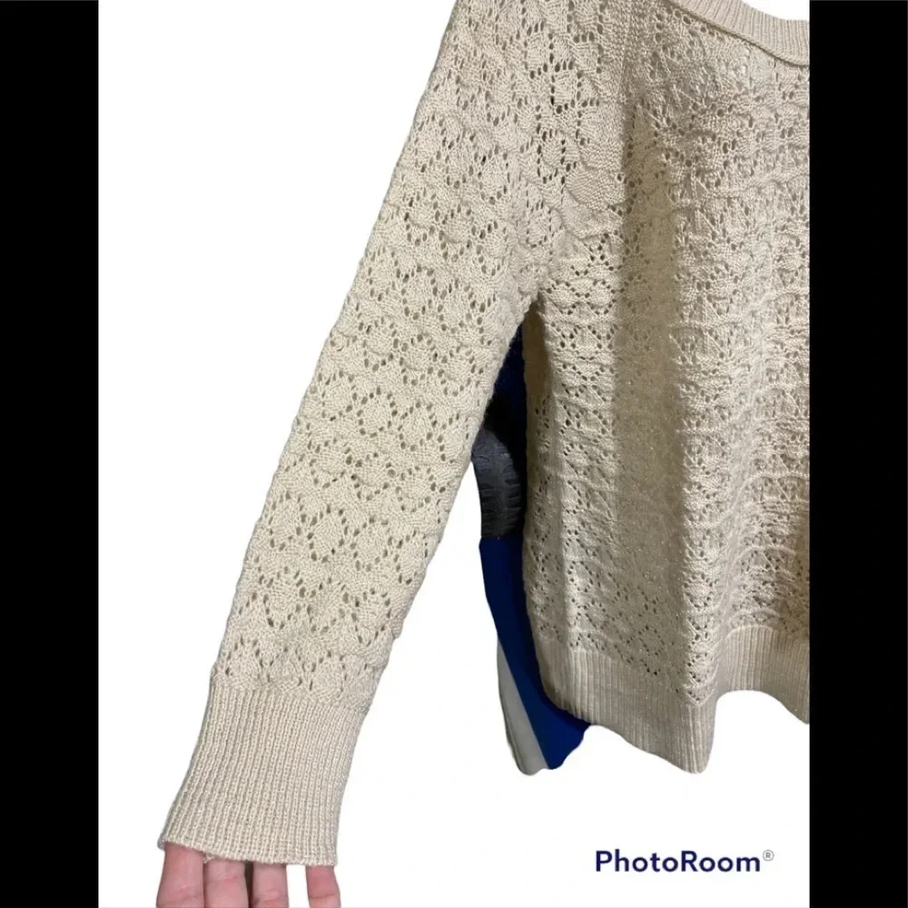 NWOT American Eagle Outfitters Open Knit Long Line Sweater